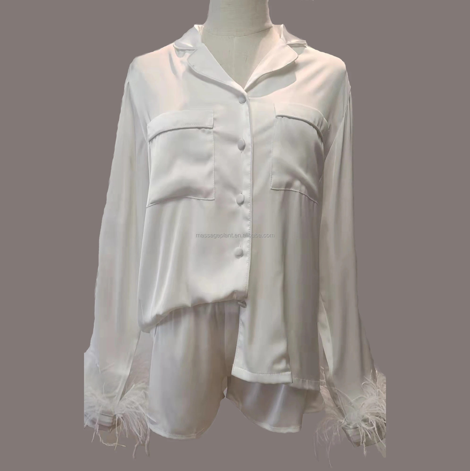 Softest Bridal Party Pajamas Wedding Sleepwear Bridesmaid Pyjamas Feather Bachelorette Party Gifts