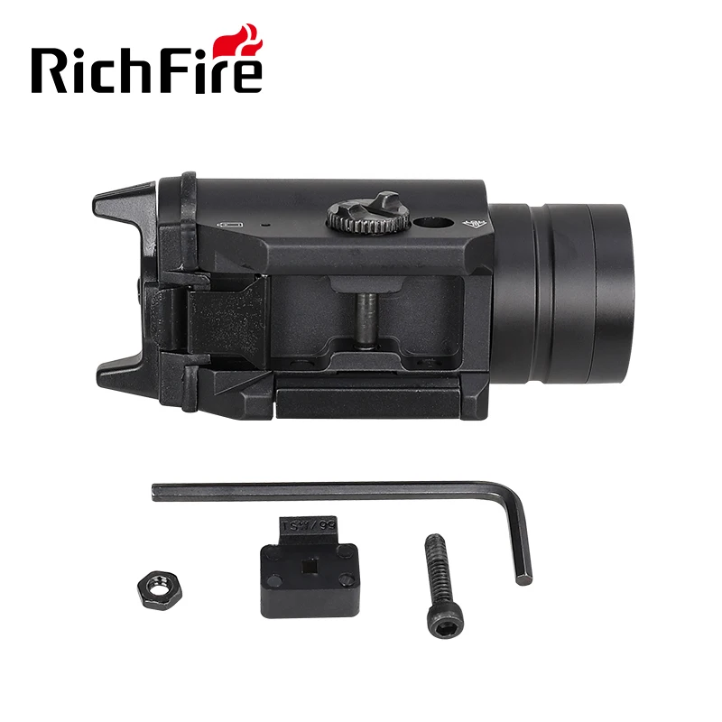 Outdoors sports high quality customized logo RichFire green laser 1000LM torch light