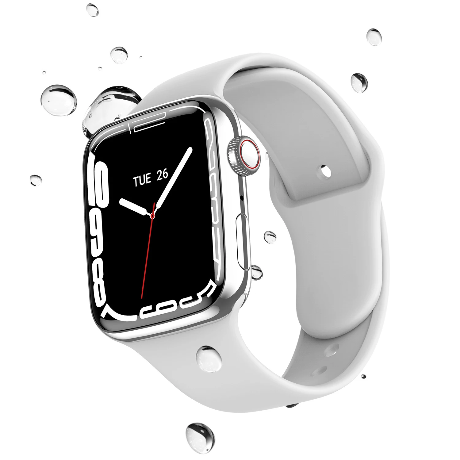 NFC Full Touch Screen Fitness Tracker for Android OS Phone Smart Watch Series 7 Pro