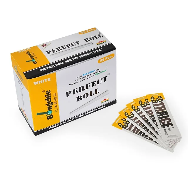 Отбеленный идеальный предварительно скрученный конус королевского размера