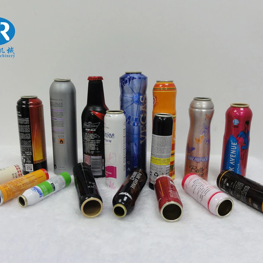 Aluminum Monoblock Aerosol Cans Making Line Production Machines machine empty