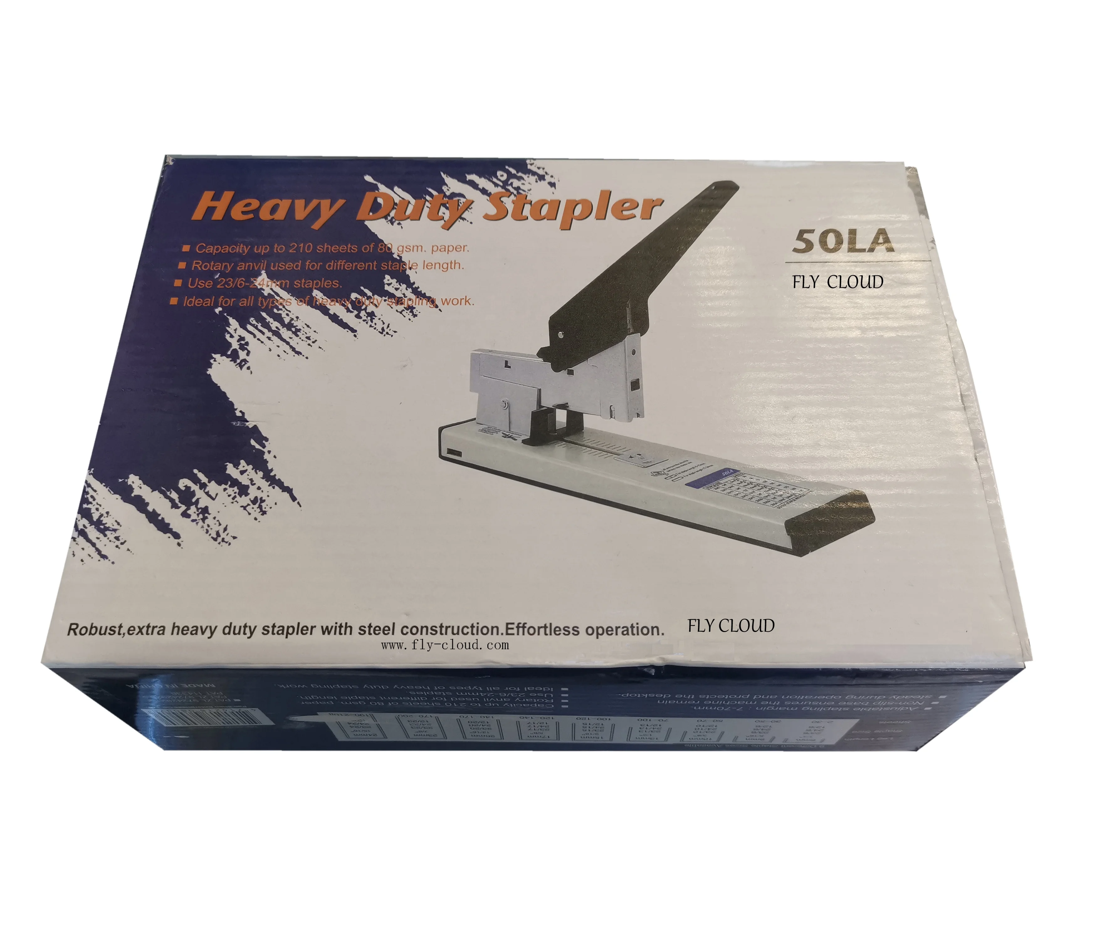 Wholesale High Quality metal automatic normal office manual kw 50 LA 240 sheets industrial trio heavy duty stapler