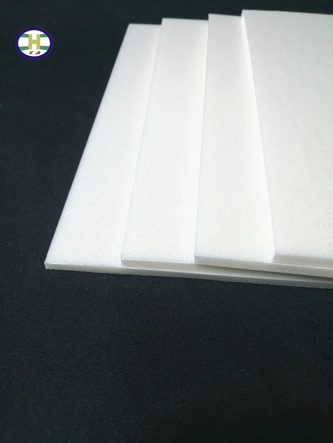 Customized hydrophilic plastic sheet 4x8 corner foam panel 10mm/5mm/3mm