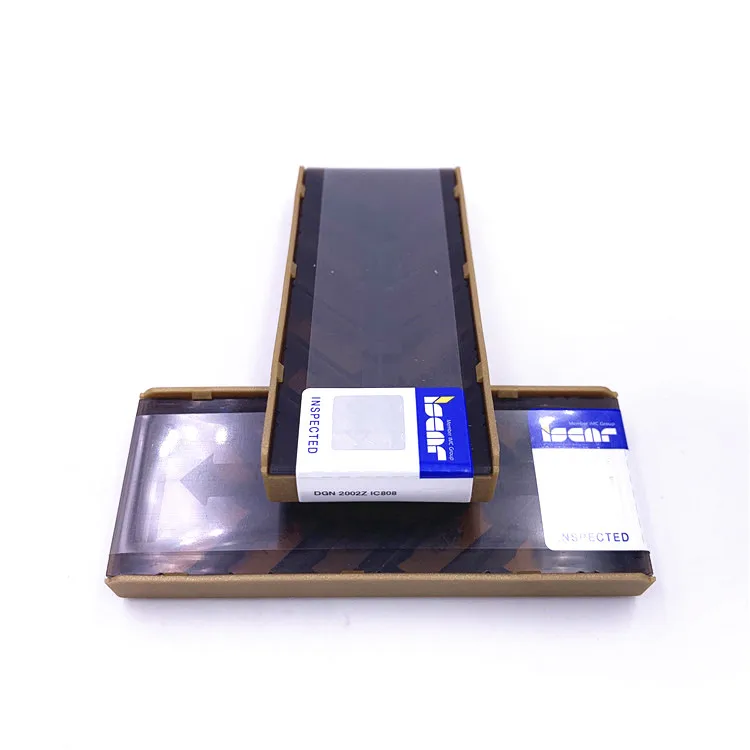 
DGN 2202Z IC808 original iscar grooving inserts carbide tools 