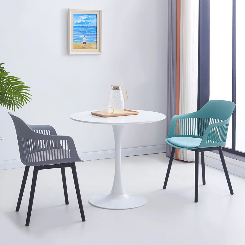 Wholesale Dining Room Furniture Plastic Chair Cheap Stackable Dining Dinning Plastic Chair