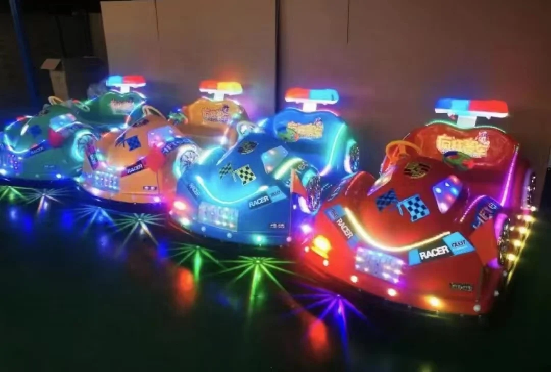 Outdoor Sport Electric Playground Rechargeable Kiddie Ride Remote Control Operated Land Car Battery Bumper Car for Adult And Kid