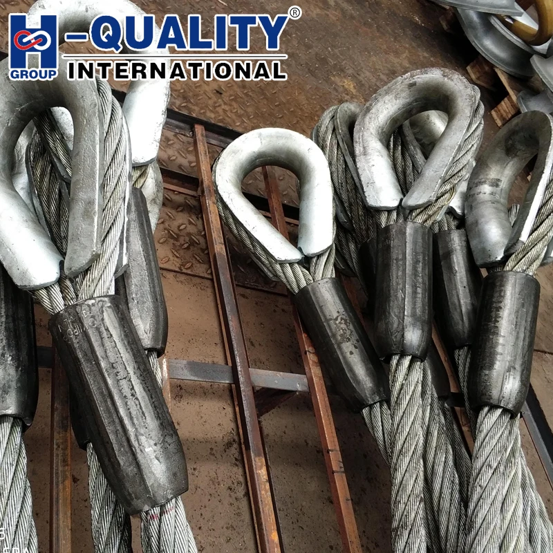 Flemish Eye Carbon Steel Sleeve for wire rope S-505 type