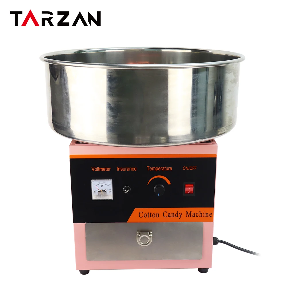 Commercial professional automatic candy floss machine / gas cotton candy maker for sale  maquina de algodon de azucar a gas