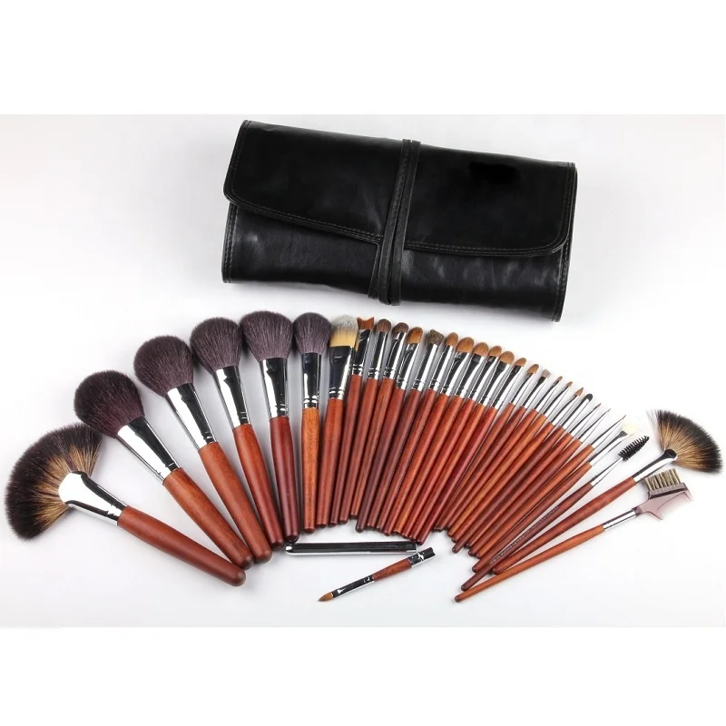 Высококачественные индивидуальные этикетки, женские Мягкие Кисти для лица, набор кистей для макияжа, 24 шт.