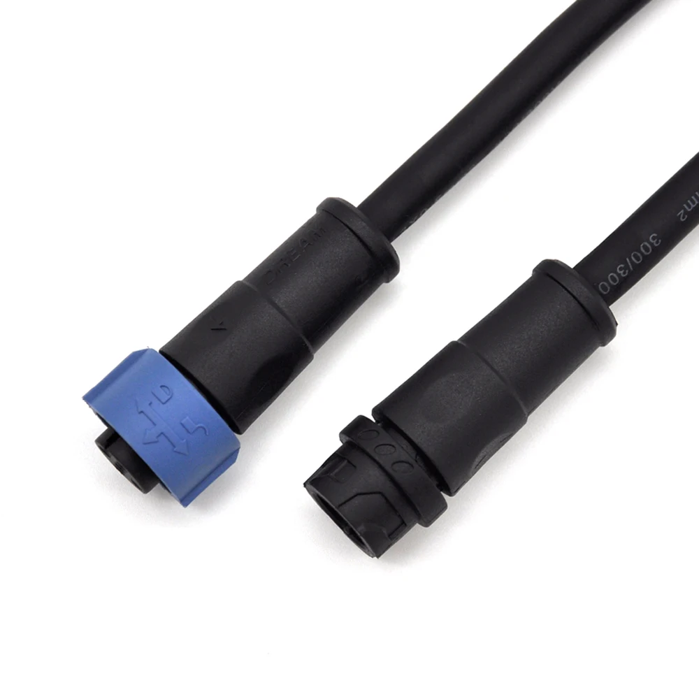 M16 Waterproof Connector 5 Pin 5 Core IP67 Male Female Plug LED Connector