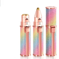 hot sell  facial shaver women electric rechargeable  portable electric epilator  2 in 1  eyebrow trimmer