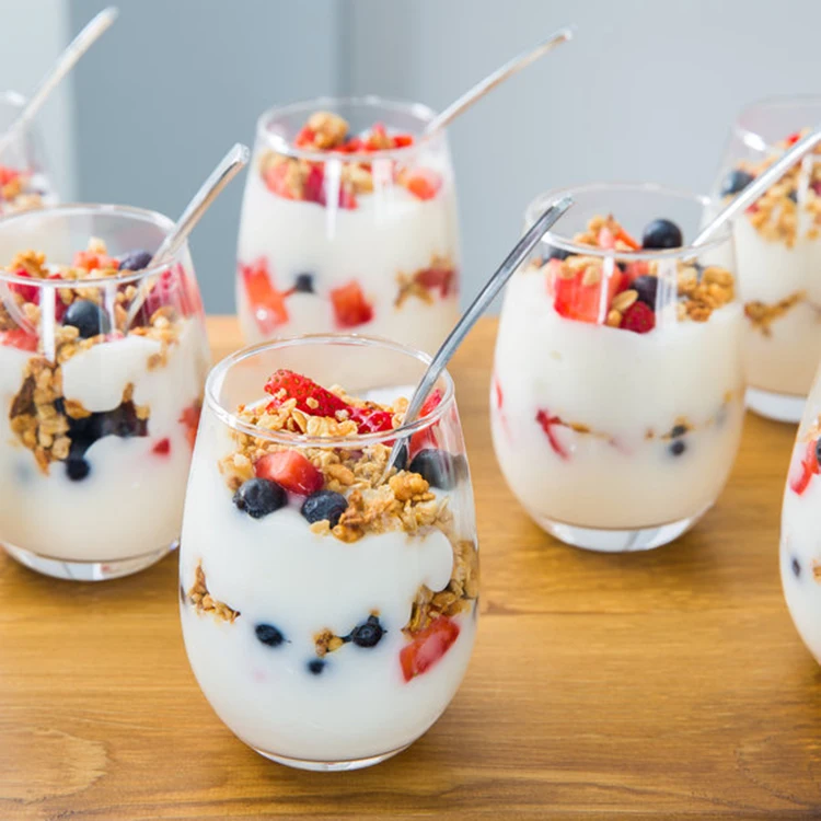 9 oz. Custom Logo Stemless Wine Glass