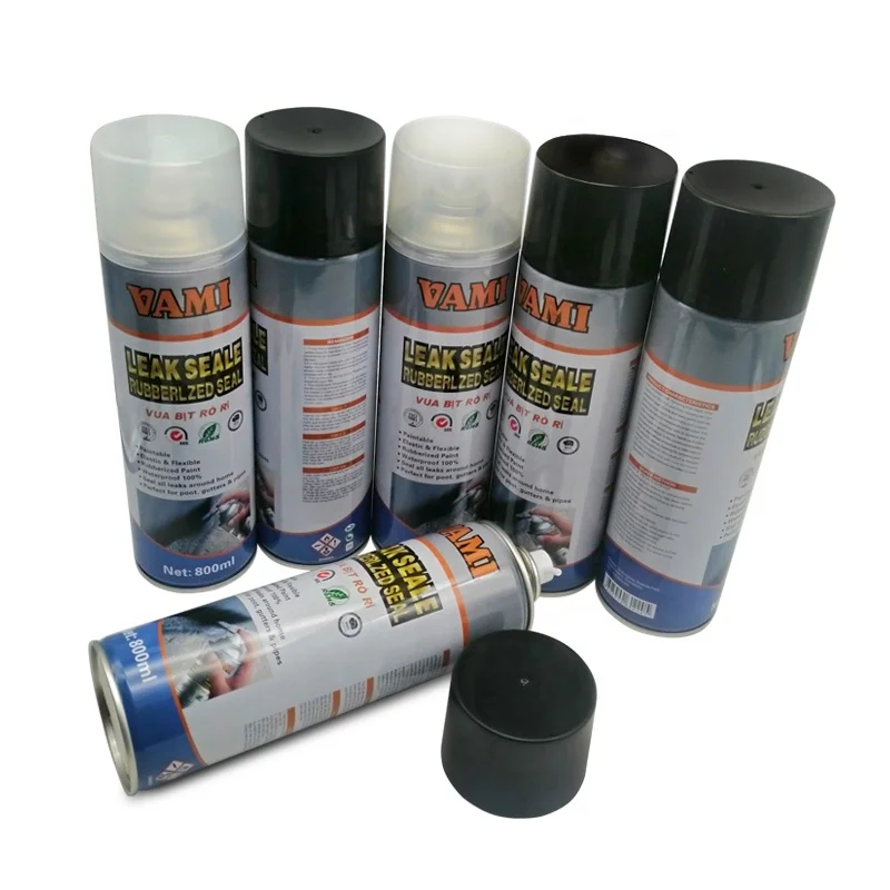 Leak seal rubberized  seal spray