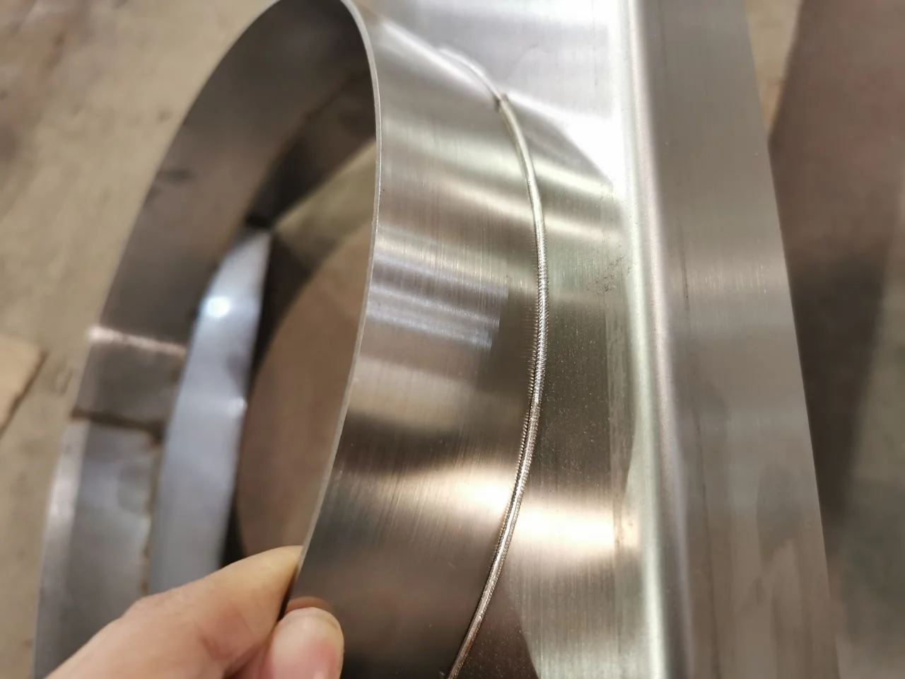 Oem cnc точное анодирование 5052 6061 Сварка гибкий алюминиевый лист металлические детали изготовление