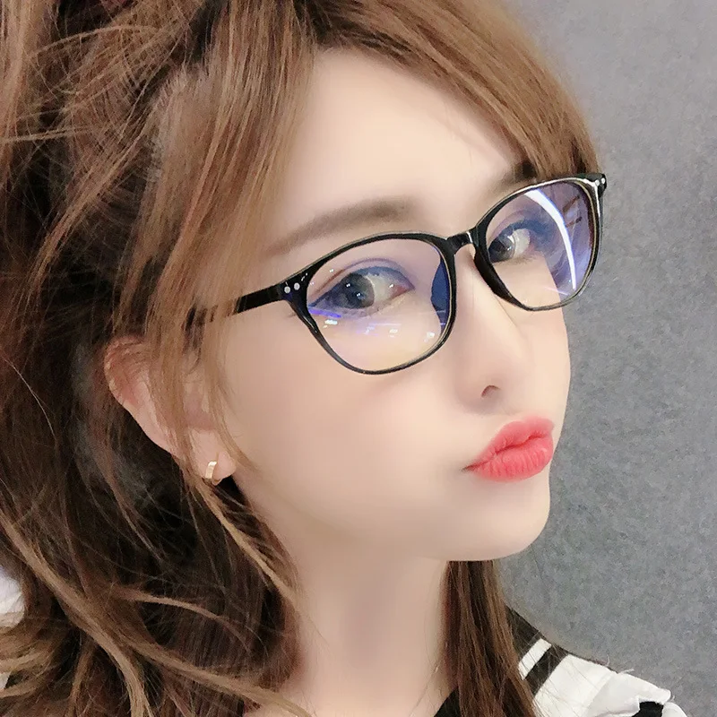 Wholesale Custom logo AC PC Material anti radiation glasses unisex blue light protection eyes fashion glasses for adults 2024