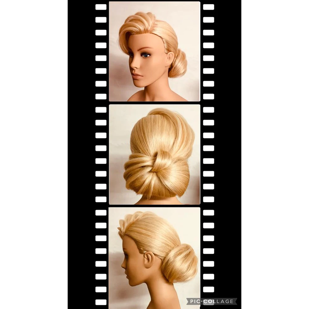 Wholesale price Europe face  mannequin  head with hair
