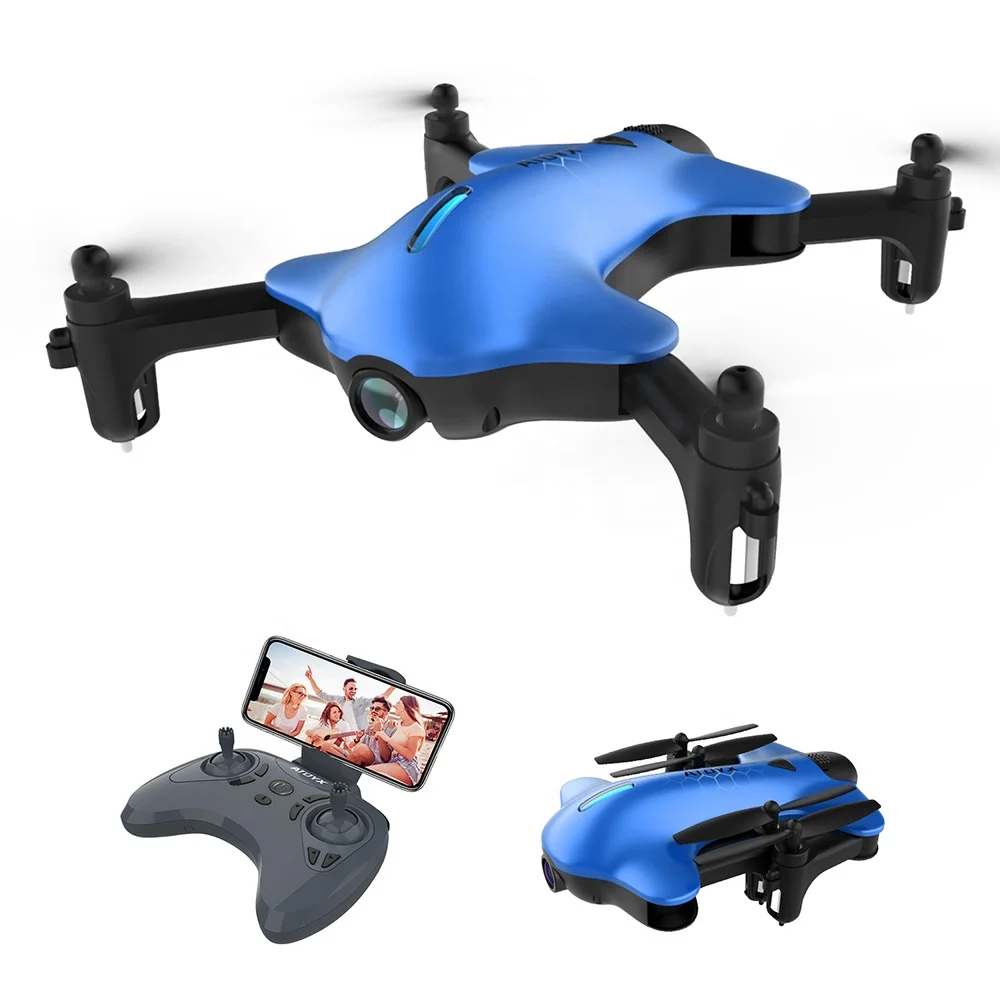2,4G 4Ch новый складной Дрон управляемый смартфоном Дрон С Wi Fi 720P широкоугольная камера
