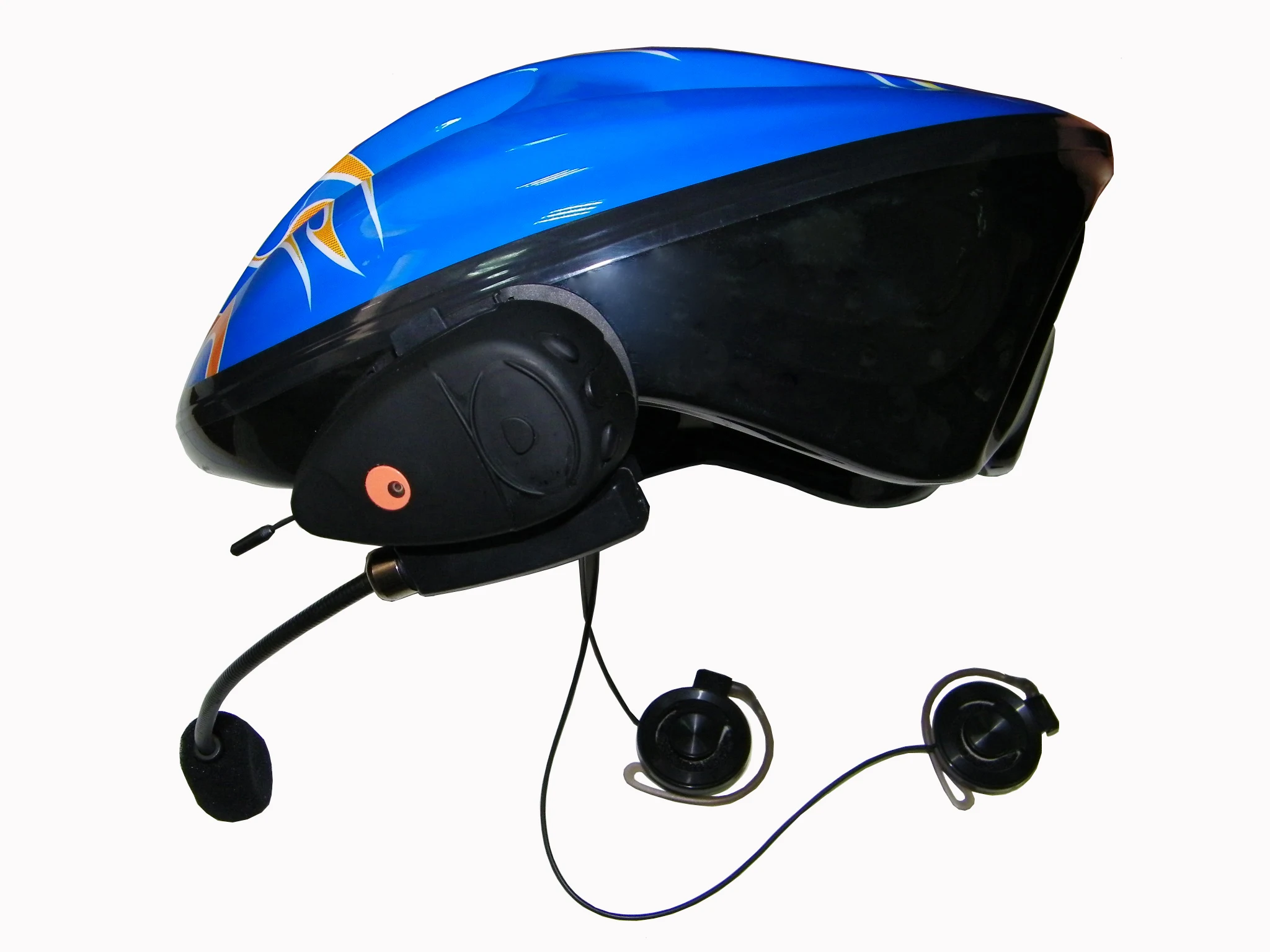 Motorcycle helmet BT with intercom up to 500 meters