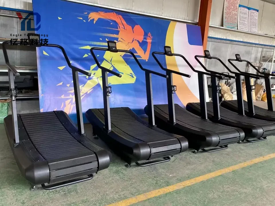YG-T012 YG Fitness Commercial Manual Power Treadmill Running Machine Gym Equipment Customized