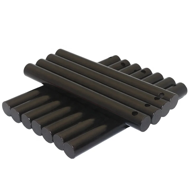 5inches Survival bushcraft drilled firesteel solid magnesium ferro rod fire starter for outdoor sports