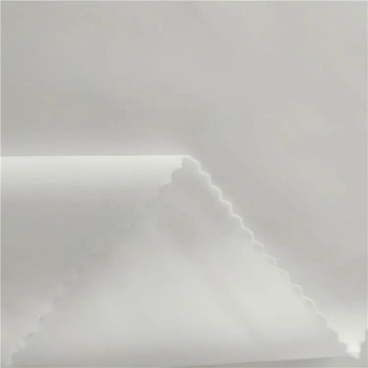 Dry fit 87% Polyester 13% Spandex 4 way stretch white semi dull lycra fabric for sublimation