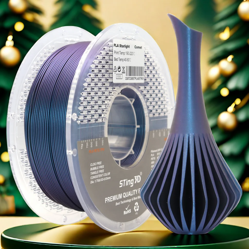 Sting3d PLA filament 175mm 1kg PETG ABS plastic 3d printing filament PLA 175mm 1kg silk PLA 3d printer filament