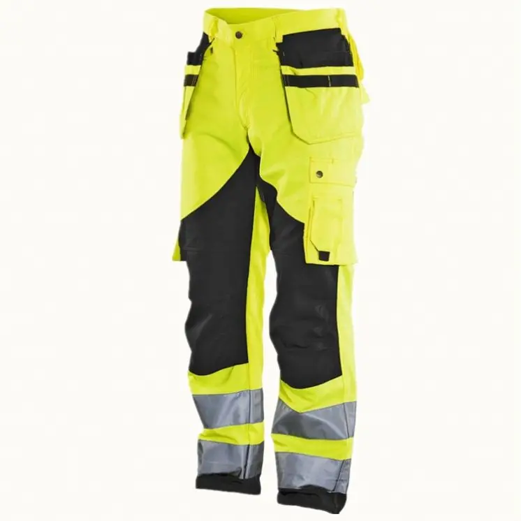 BOWINS Workwear Bib Hi Vis Reflective Work Pants