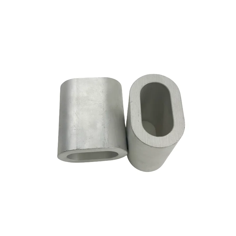 Factory Wholesale high quality Aluminium ferrule oval sleeves for wire rope