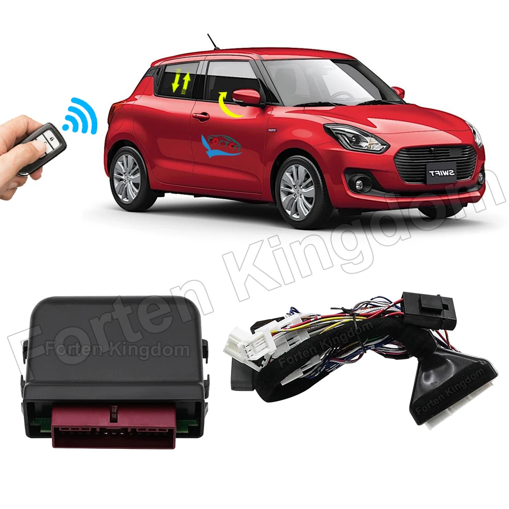 Remote Key Control Auto Electronics Parts Car Windows Close Closer Up Down Mirror Folding Device Module For SUZUKI Swift 17-2023