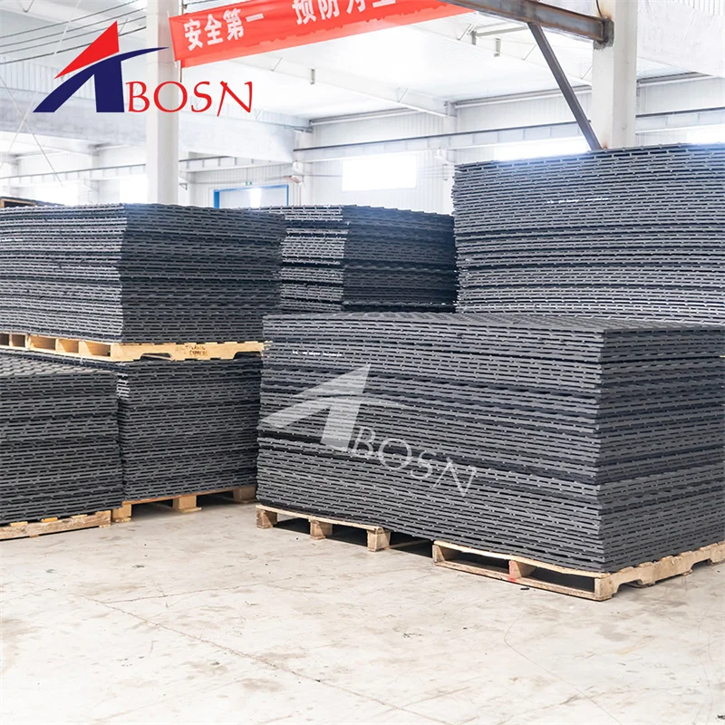 china 4x8 pe hdpe ground protection mat temporary trackway composite mats
