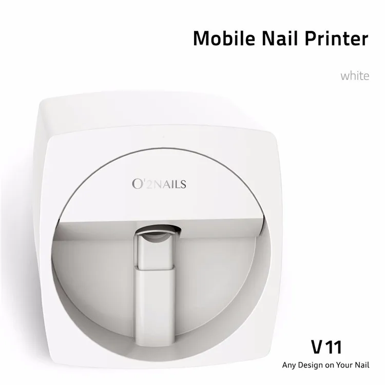 O2NAILS мобильный 3D нейл-арта принтер беспроводной доступ в Интернет контроль портативный для