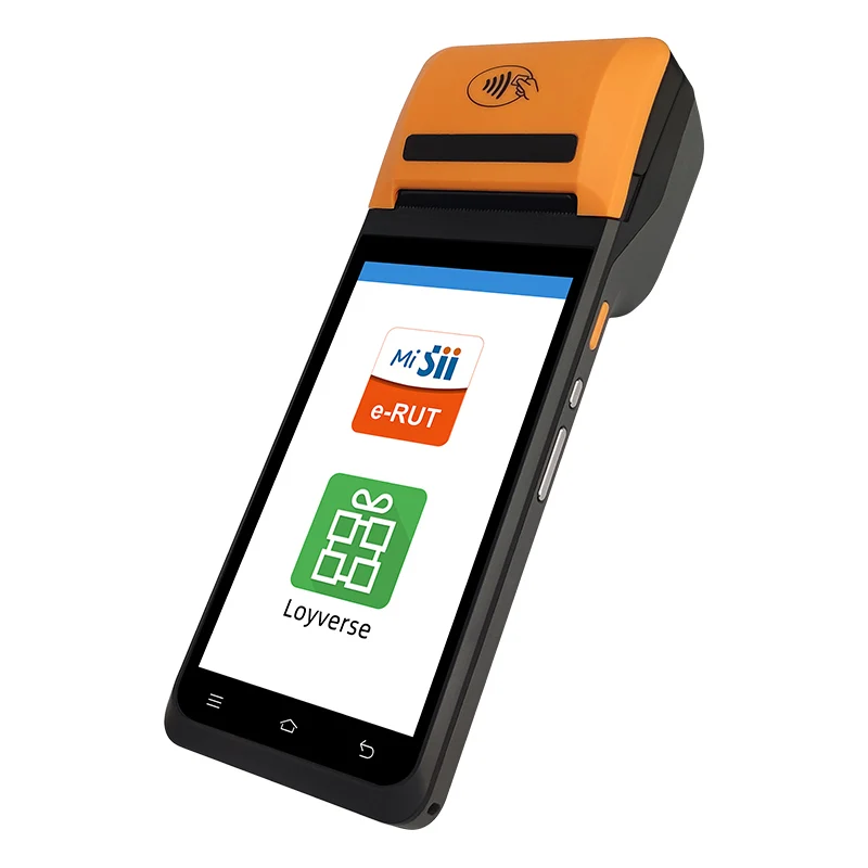 HANBU 5.5 Inch Android 12 Pos Terminal With 58mm Thermal Printer GMS Handheld POS System