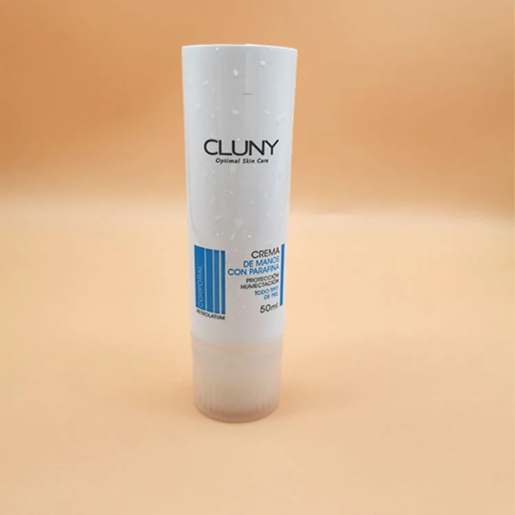 Cosmetic Tube with Sponge Applicator for BB Foundation Cream Packaging Best Sell Plastic Offset Printing Yili Custom Color 50ml