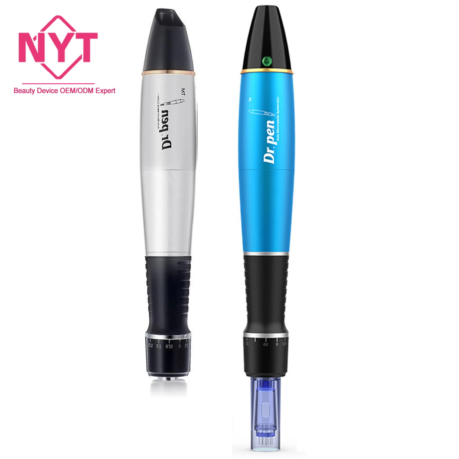 Blue Powerful Newest 12 Pin Kit Ultima Rechargeable Wireless Microneedling Dermapen Dr Pen A1-W High Quality A1 Derma Pen