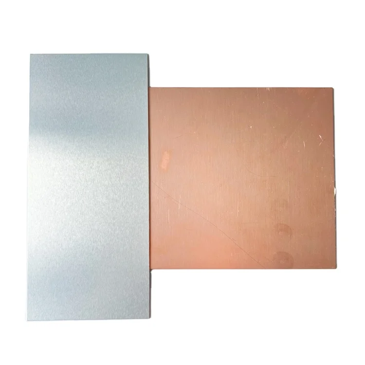 High Heat Dissipation aluminium copper clad laminate sheet 1W 2W Laminate Manufacturer Aluminium Copper Foil Laminate 1.6mm