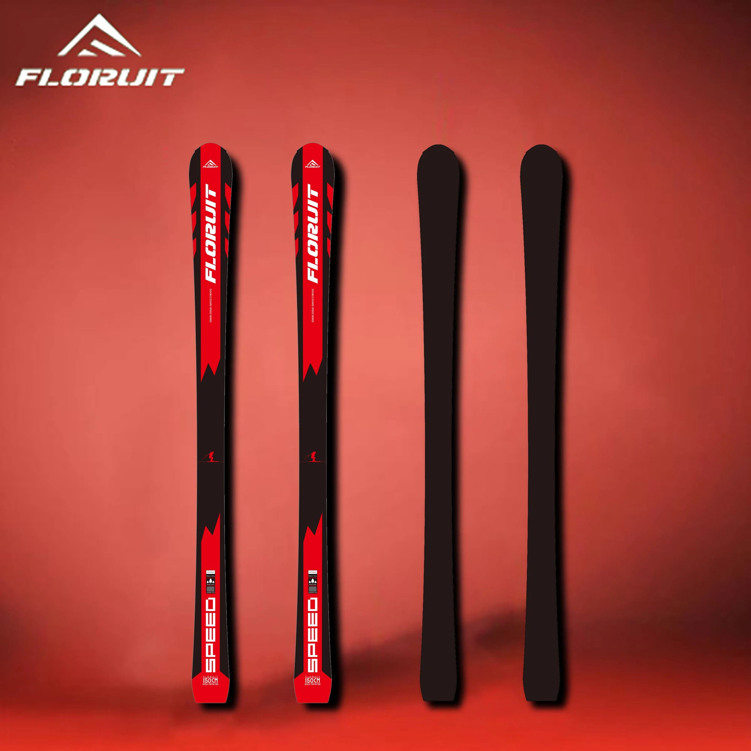 FLORUIT    Custom Winter Sports Alpine Ski All Mountain Twin Tips Ski