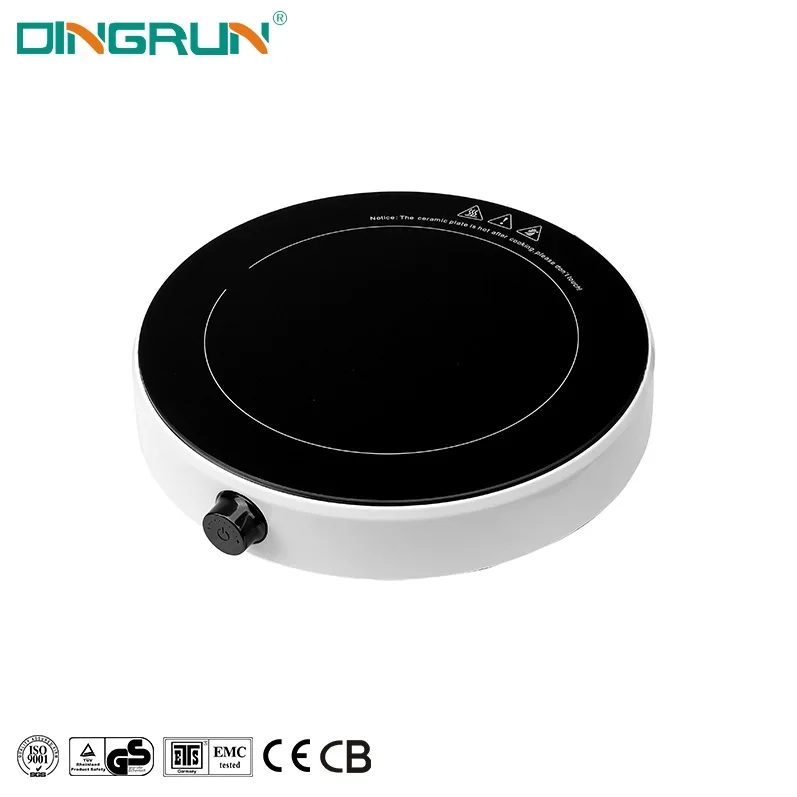 Горячая Распродажа, круглая индукционная плита, портативная индукционная плита 50 Гц 2200 Вт, индукционная плита