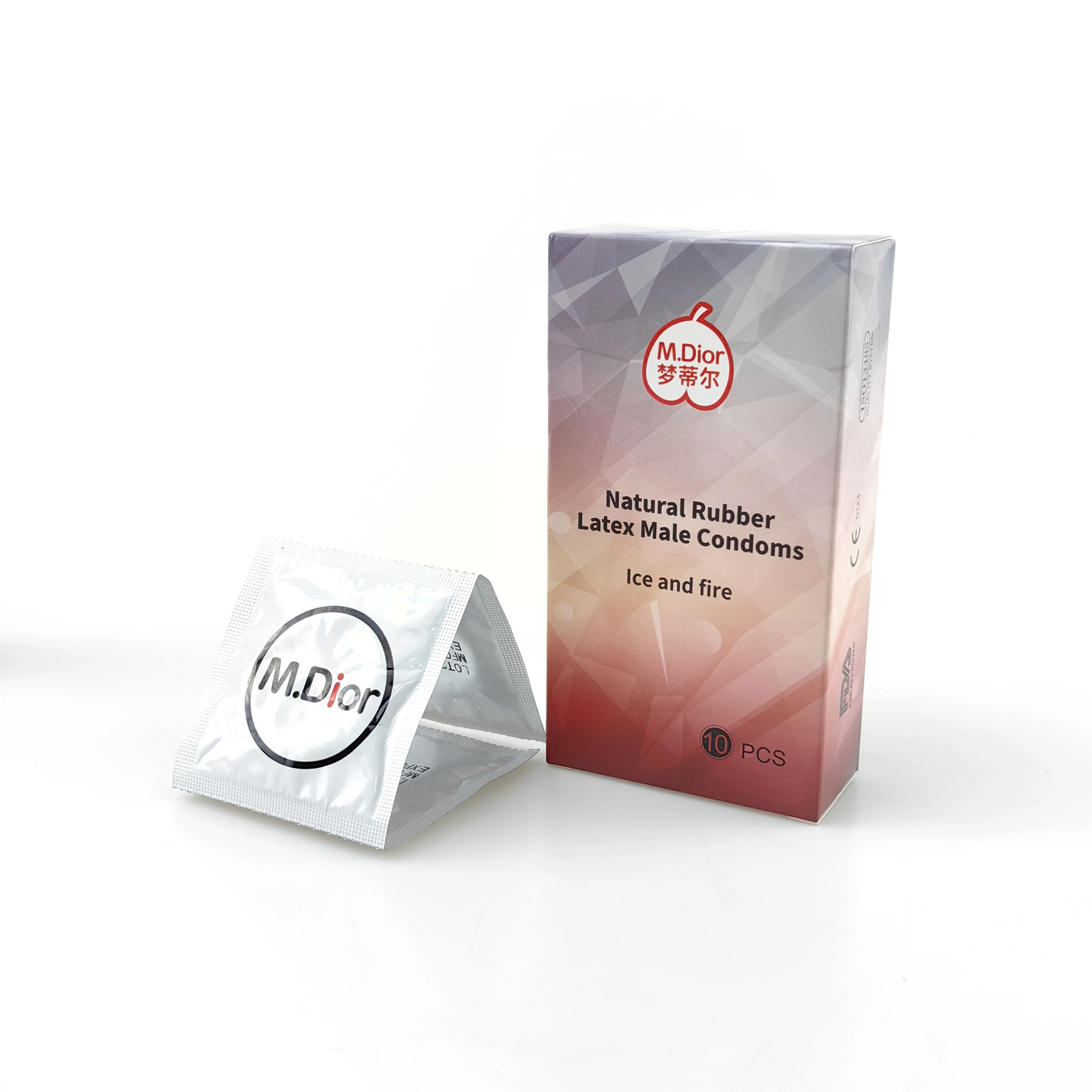 Factory Direct Lubricated Male Latex Condoms flavour mint condoms