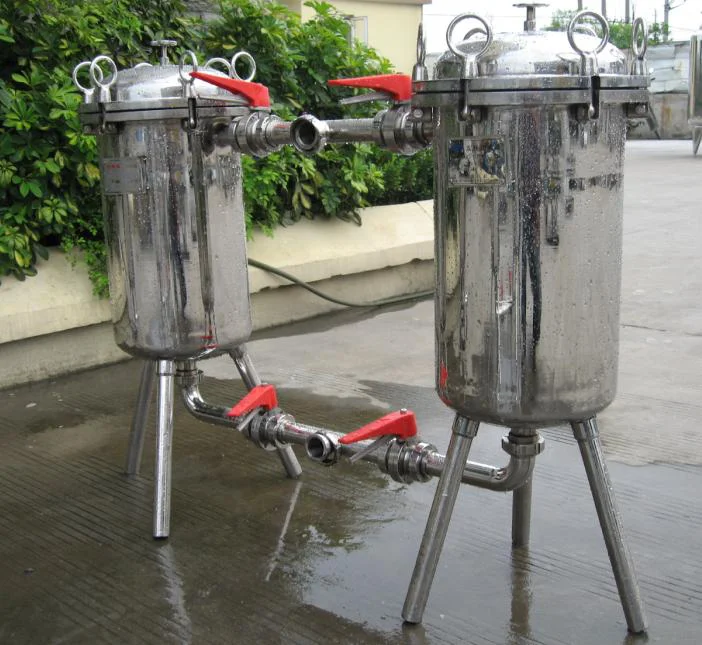 
Stainless steel Double barrel type filter machine 