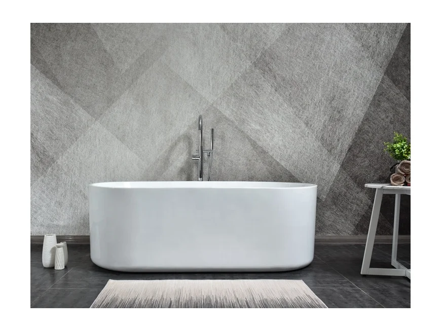 New luxury free standing whirlpool bathtub spa massage bathtub with big water jet