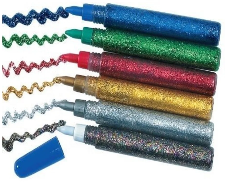 10ml glitter glue fast for handcraft use