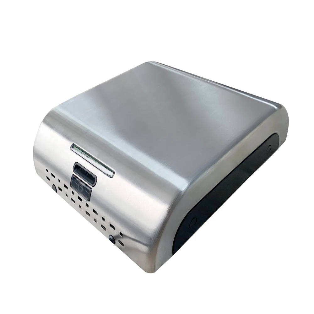 W-329S0 Stainless Steel Automatic Ultra-fast Drying Time UV Hand Dryer with HEPA filter ADA compliance