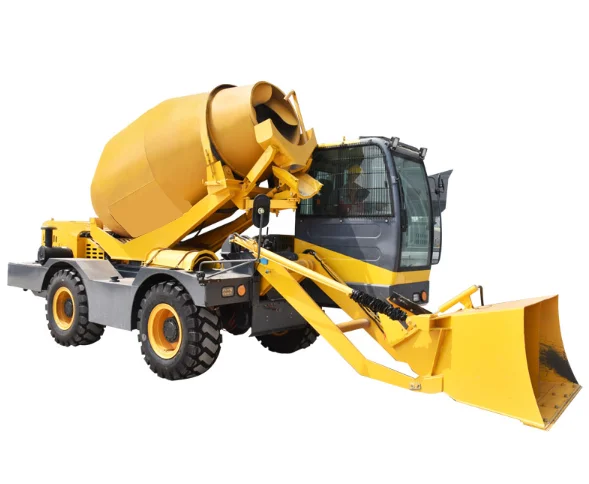 4m3 self loading concrete mixer truck for sale HY400