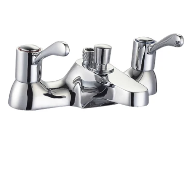 Shower Mixer Bathroom Low Pressure Modern Bath Shower Mixer Faucet Deck Mounted Bath Filler Tap