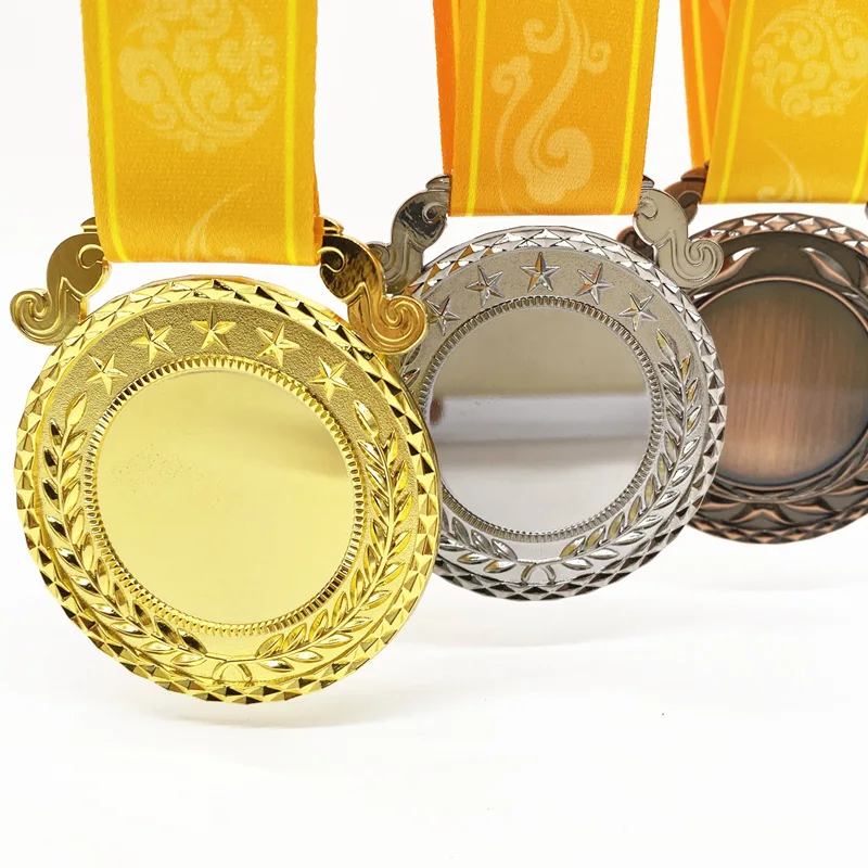 No Moq Kids Gold Medals Winner  Games Party Prize Metal Medal Custom Logo Medal
