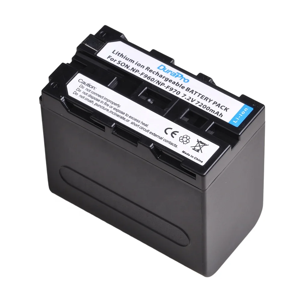
NP-F960Pro F970Pro F930 F950 F960 F970 Pro Camera Battery with LED Power Indicator for Sony MC1500C 190P 198P HD1000C 