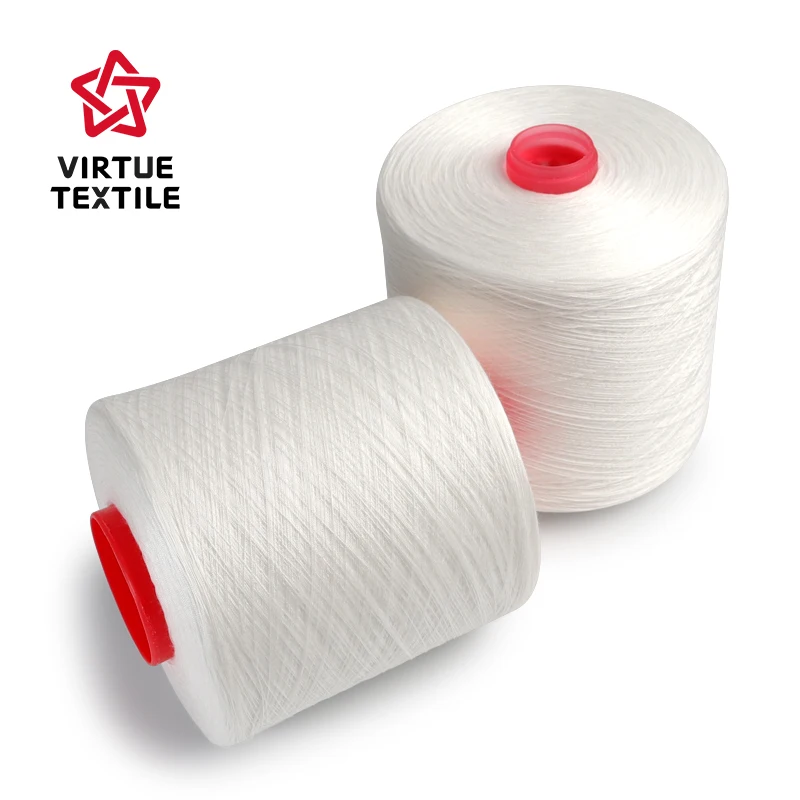 Virtue Textile poly cotton core spun polyester yarn/sewing thread TKT120  20s/2 28s/3 36s/2 45s/2 for High Speed Machine Sewing