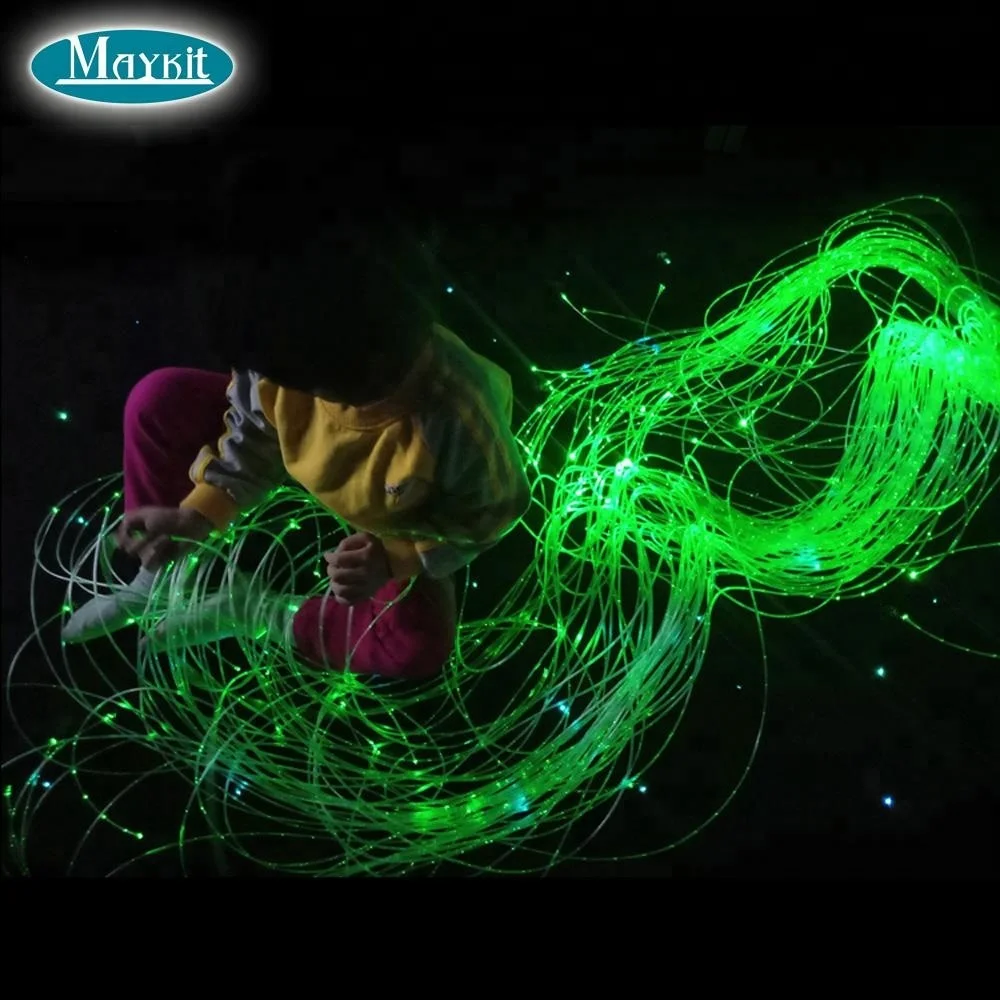 Sparkle Flash Point Fiber Optic Cable  for LED Fiber Optic Sensory Light Curtain Waterfall Light