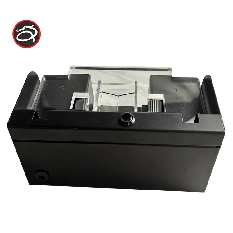 Deluxe Automatic 2 Deck Card Shuffler Baccarat Texas Poker Gambling Products Customize electronic LED