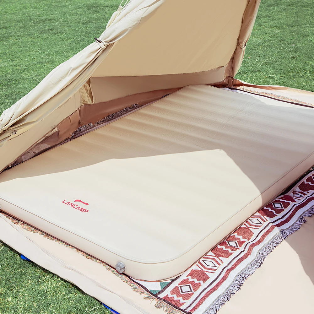 3D shaped sleeping pad  Outdoor travel mattress foam camping auto inflatable mattress camping tent mat for hiking and climbing